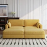 Comfy Sofa Natural wood - Image 6