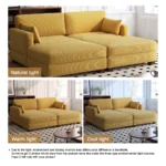 Comfy Sofa Natural wood - Image 8