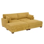 Comfy Sofa Natural wood - Image 9
