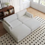 Comfy Sofa Natural wood - Image 13