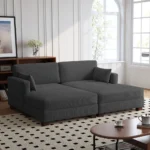 Comfy Sofa Natural wood - Image 16
