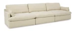 Tavani L-Shaped Sectional Natural wood - Image 3