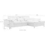 Picano L-Shaped Sectional Natural wood - Image 11