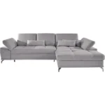 Places of Style corner sofa Costello, with seat depth adjustment and armrest function, incl. 3 kidney cushions - Image 3