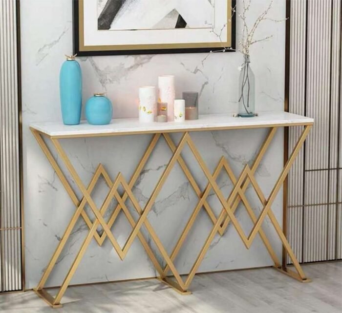 Tavola console metal steel thermostatic paint - Image 1