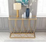 Leni console metal steel thermal electrostatic paint