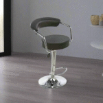Black Rosso Hydraulic Bar Chair - Image 4