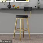 Plush Fabric Bar Stool - MSC-443 - 50cmX103cm