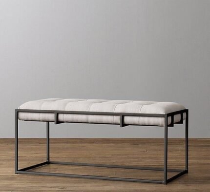 Rabuno banquette, black electrostatic paint