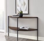 Tupac console with electrostatic paint