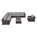 Rattan breaker corner is enough for 8 people - Image 2