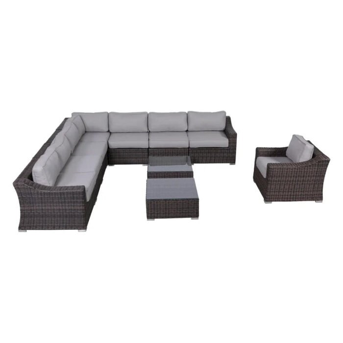 Rattan breaker corner is enough for 8 people - Image 2