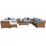 Beijing corner Rattan is enough for 10 people - Image 2