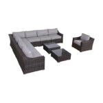 Rattan breaker corner is enough for 8 people - Image 4