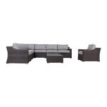 Rattan breaker corner is enough for 8 people - Image 7