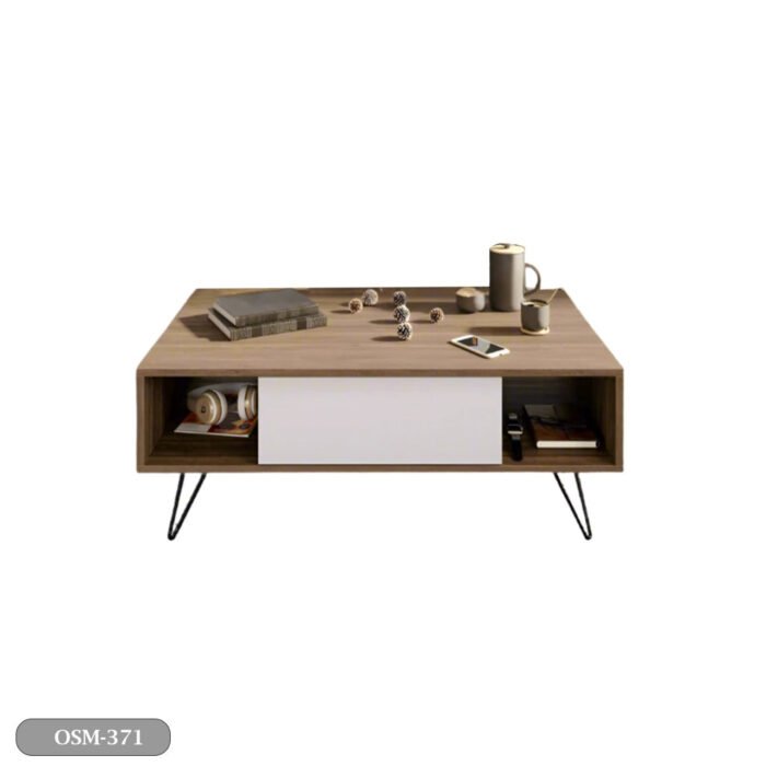 Coffee table set with TV table - high quality MDF wood - OSM-371 - Image 3