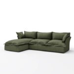 Plush modern corner cozy L sofa - Image 5