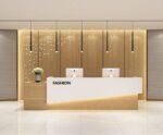 Reception desk - Reception Counter - Spanish MDF wood - CEM-065