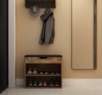 High-quality MDF wooden shoe rack - O-SRH-020