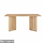 Wooden dining table - O-SRH-142 - Image 2