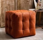 Oak wood buffet - orange