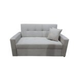 Manx 2-Seater Sofa Bed - Red Beech Wood - HST-080 - Image 2