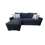 Manx sofa, 2 seater, bed and storage drawer - red beech wood - HST-035 - Image 2