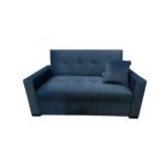 Manx 2-Seater Sofa Bed - Red Beech Wood - HST-064 - Image 2