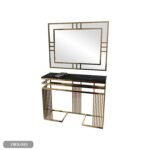 Stainless Steel Console and Mirrors - ORX-081 - Image 2
