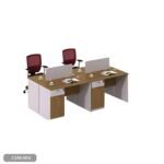Spanish MDF wood workstation - CEM-004 - Image 2