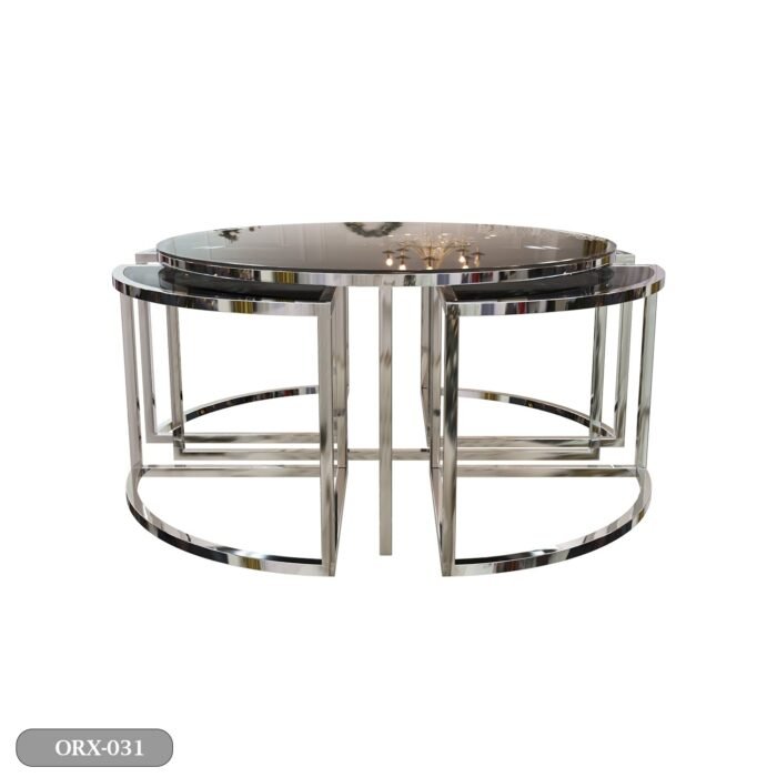 Stainless Steel Coffee Table - ORX-031 - Image 2