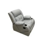 Lazy Boy red beech wood and imported suede leather - GAL-013 - Image 2