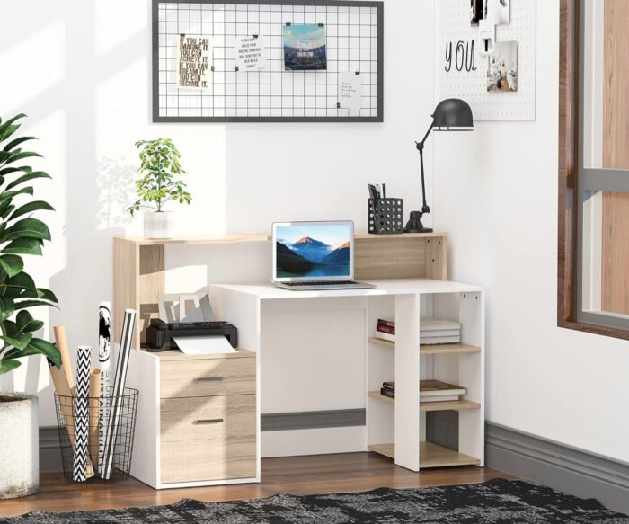 Spanish MDF Employee Desk - CEM-182 - Image 1