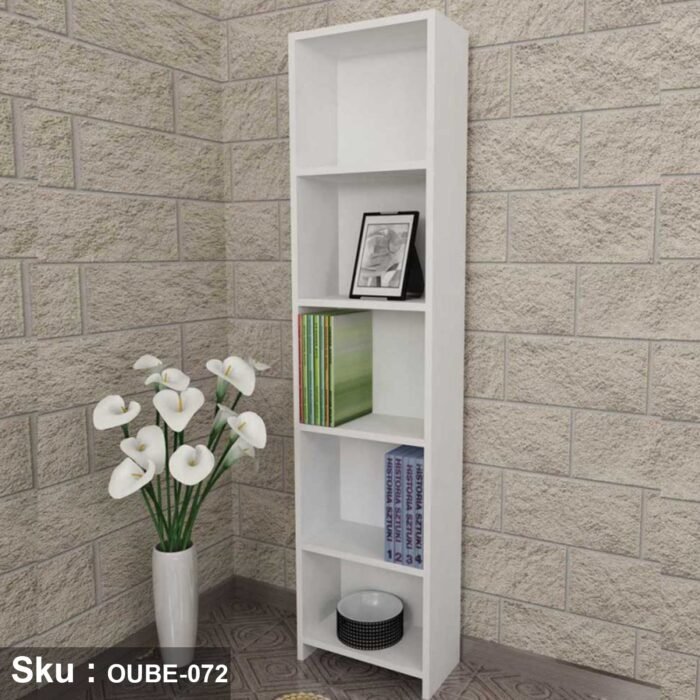 High quality MDF wood bookcase - OUBE-072 - Image 1