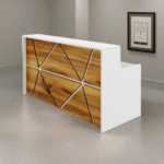 Reception desk - Reception Counter - Spanish MDF wood - CEM-088
