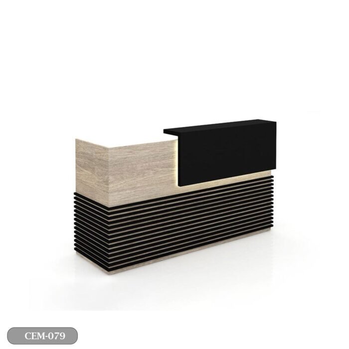 Reception desk - Reception Counter - Spanish MDF wood - CEM-079 - Image 2