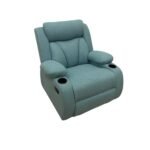 Lazy Boy red beech wood and imported suede leather - GAL-004 - Image 2