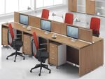 Spanish MDF wood workstation - CEM-009