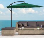 Imported 360 degree rotating cantilever umbrella, diameter 3 meters - OST-003