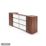 Reception desk - Reception Counter - Spanish MDF wood - CEM-102 - Image 2