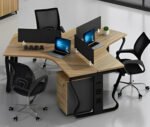 Tripworkstation made of Spanish MDF wood - CEM-028