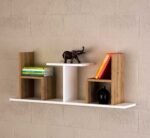 High quality MDF wood wall shelves - OUBE-077