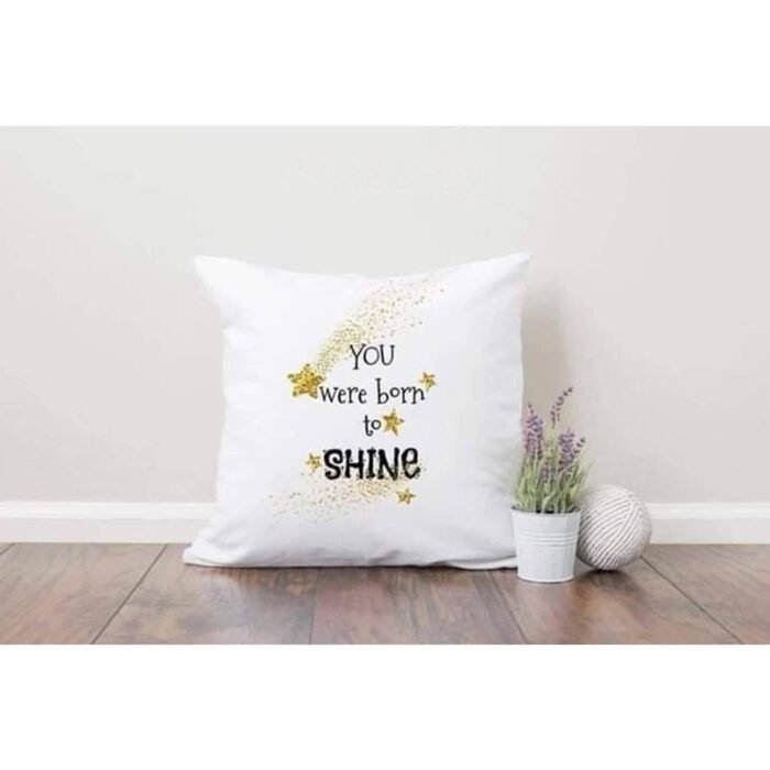 Plush children's pillow in linen - PRV-030 - Image 1