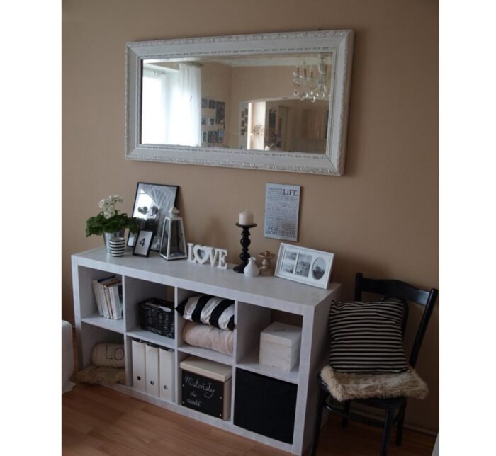 High quality MDF wood book shelves unit - ElG-150 - Image 1
