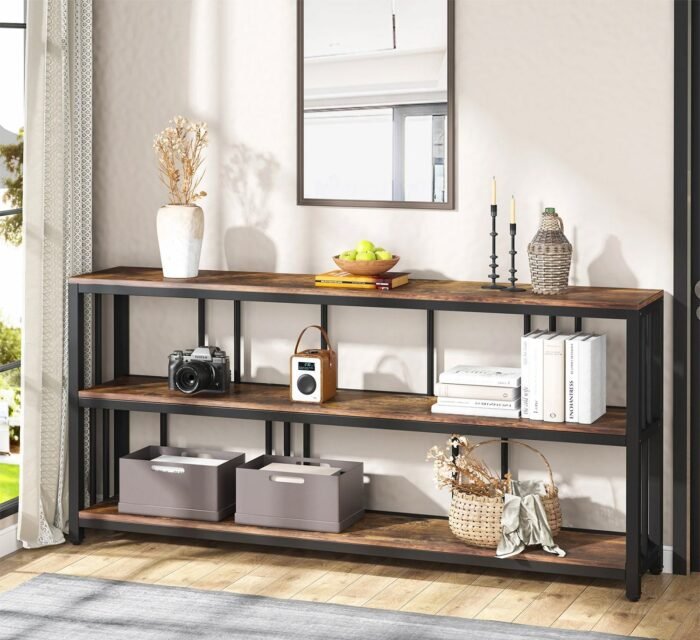Electrostatic painted metal console - MTC-116 - Image 1