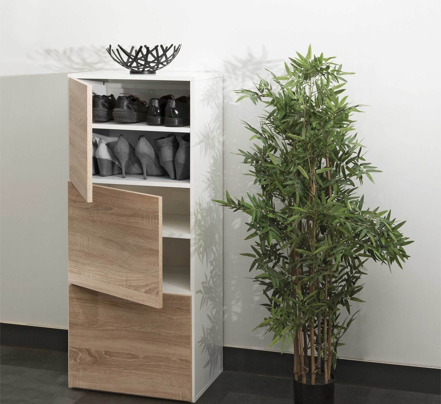 1_7aeaaac7-3bae-4114-a05c-bc9a196e0546.jpg High quality MDF wooden shoe cabinet - OAL-011 - Image 1