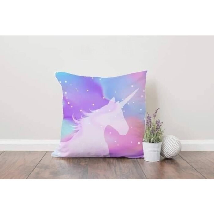 Plush children's pillow in linen - PRV-002 - Image 1