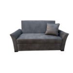 Manx 2-Seater Sofa Bed - Red Beech Wood - HST-061 - Image 2