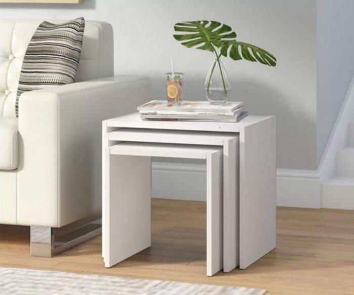 Side table MDF wood - WAF-040 - Image 1