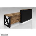 Reception desk - Reception Counter - Spanish MDF wood - CEM-073 - Image 4